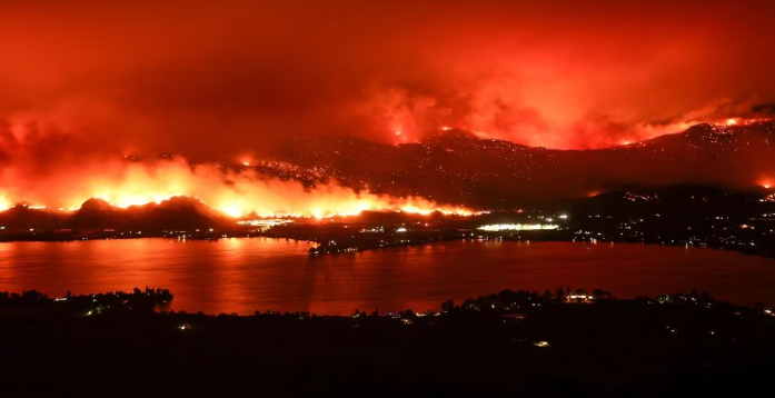 Evacuation Order Issued for Osoyoos and Surrounding District Due to Cross-Border Wildfire