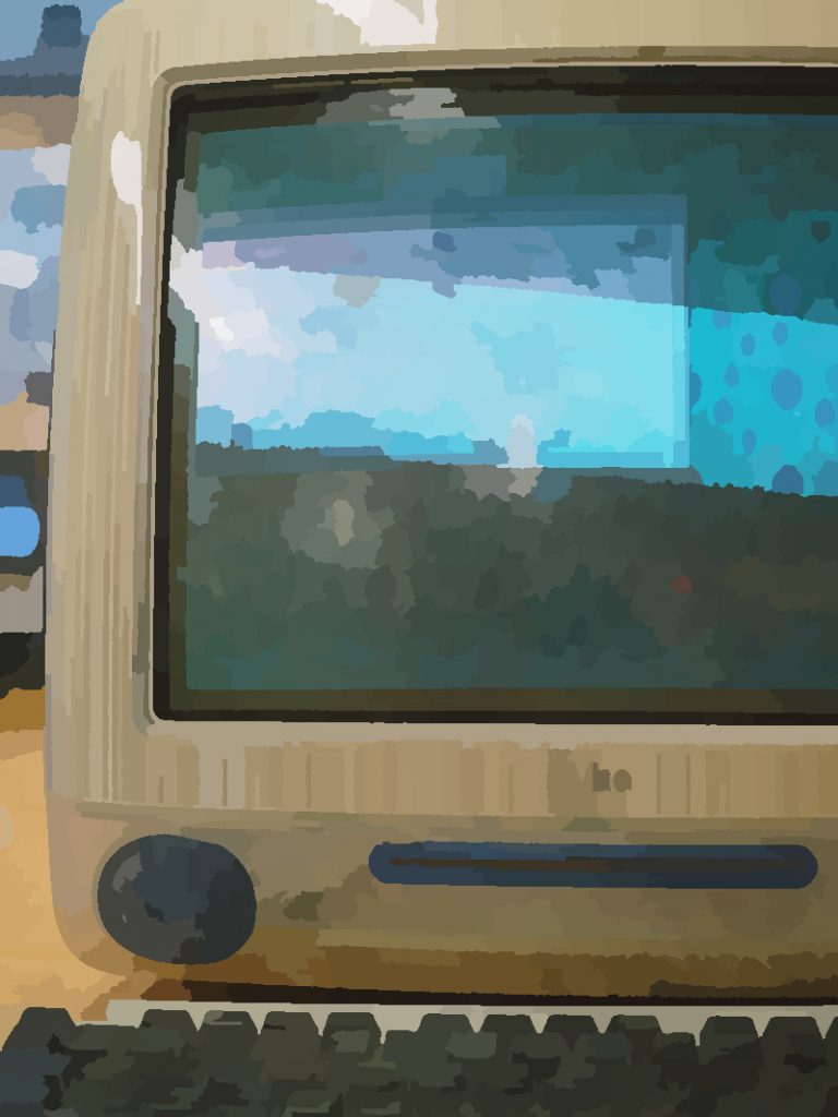 Old classic iMac